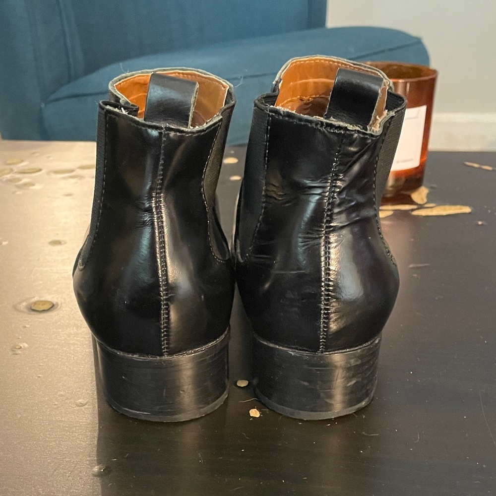 GAP Women's Black Ankle Boots - Picture 3 of 4